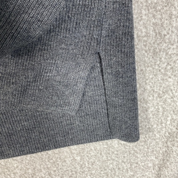 River Stone wool blend sweater XL ribbed soft heavy weight split side hems - Picture 4 of 11